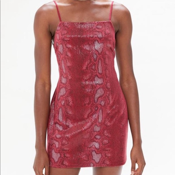 Urban Outfitters Dresses & Skirts - Textured Snakeskin Bodycon Dress